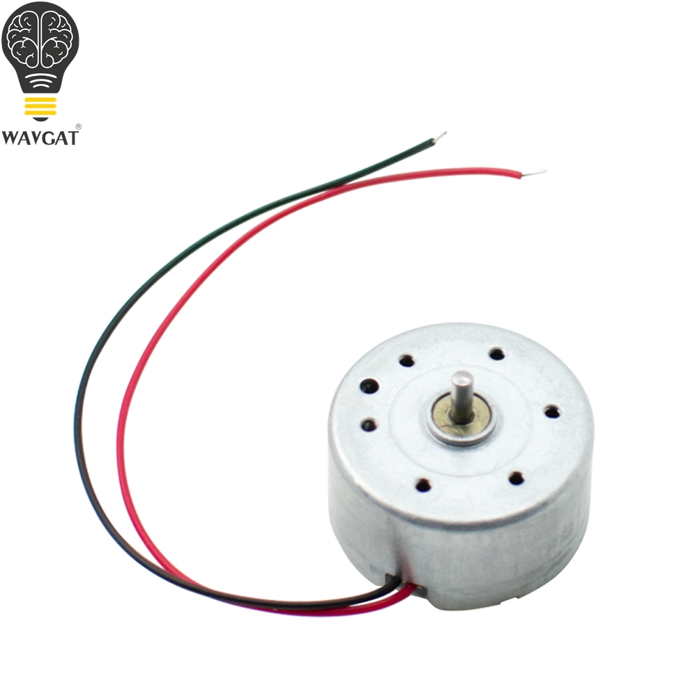 Hobby Is Science - 5 Stück R300C DC-Mikromotor, Hochgeschwindigkeits-Kleinmotor mit
