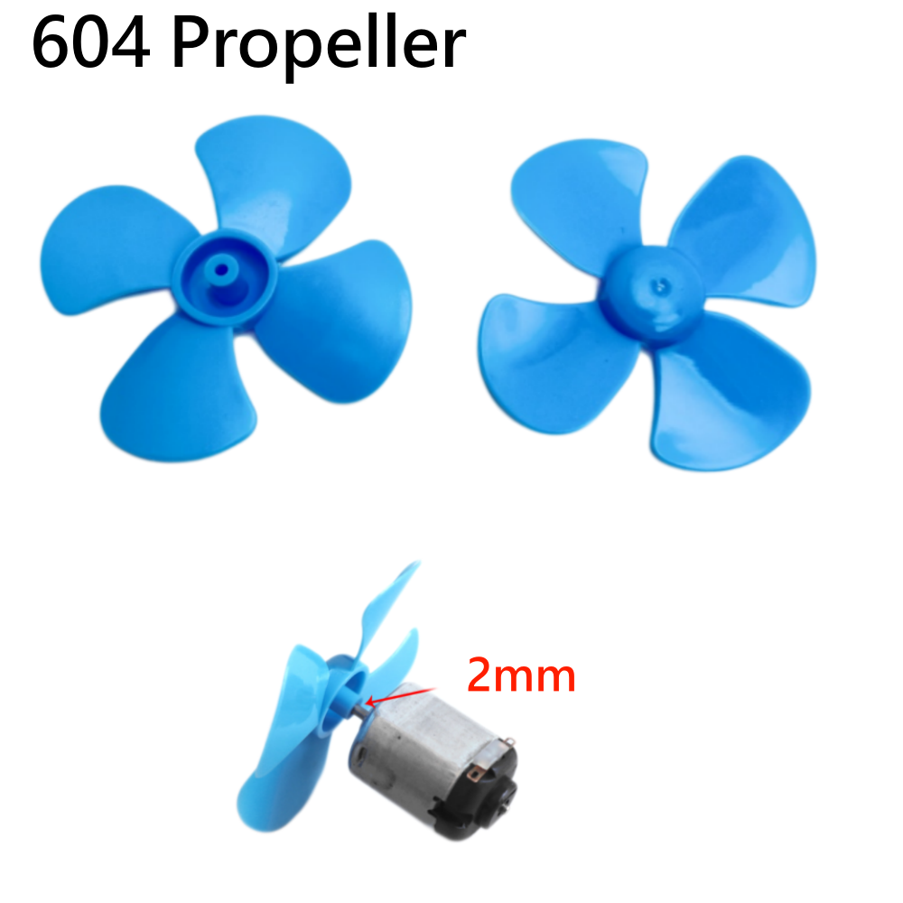 Science Robotics - 10 Stück 604 4-Blatt-Propeller mit 1,95