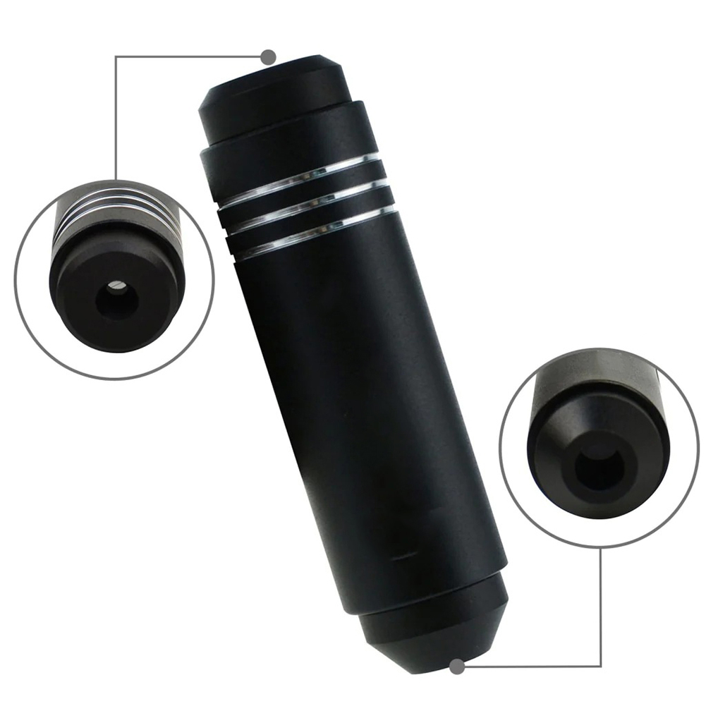 Spectroscope Handheld - Schwarzes tragbares Direktansicht-Edelstein-Spektrumgitter-Spektrometer, 55 mm, Aluminium,