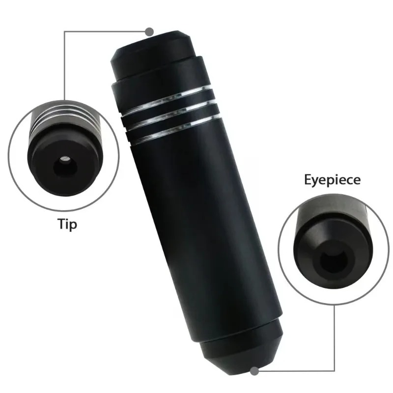 Spectroscope Handheld - Handgehaltenes Edelstein-Spektroskop, Dichroskop, GH-Jade-Edelstein-Identifikationswerkzeug für DIY-Edelsteinprüfung