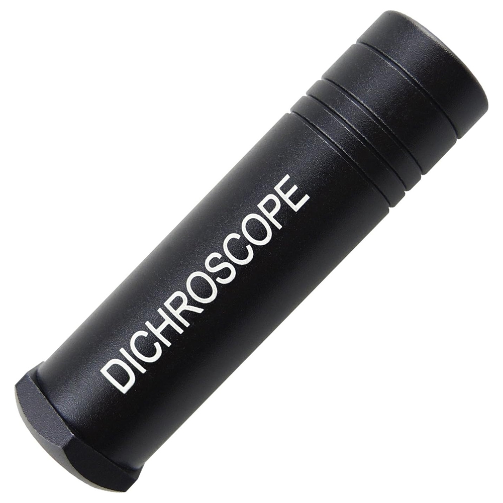 Spectroscope Handheld - ABJA Edelstein-Calcit-Dikroskop, trichoische Edelstein-Edelsteine, gemologische Prüfung,