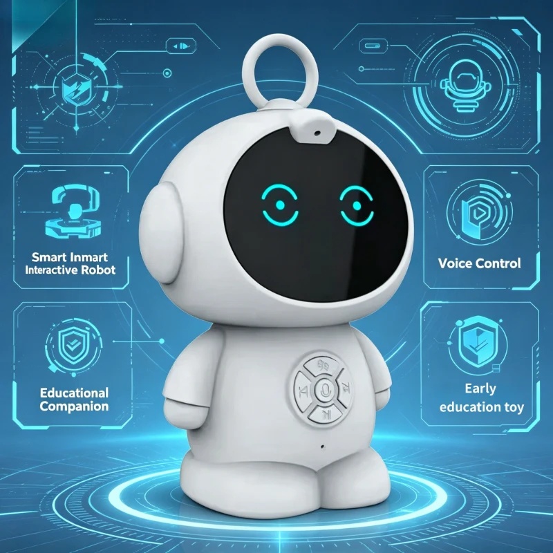 Science Robotics - Intelligenter KI-Roboter mit WLAN für frühkindliche