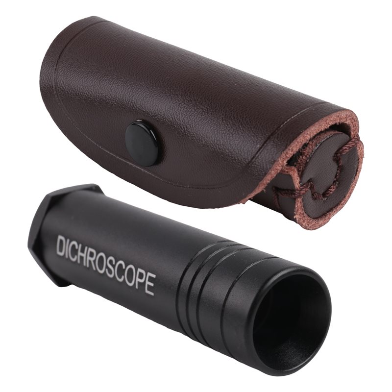Spectroscope Handheld - Edelstein-Kalzit-Dichroskop, Trichroisches Edelstein-Spektroskop, Edelsteinprüfung, 15 mm
