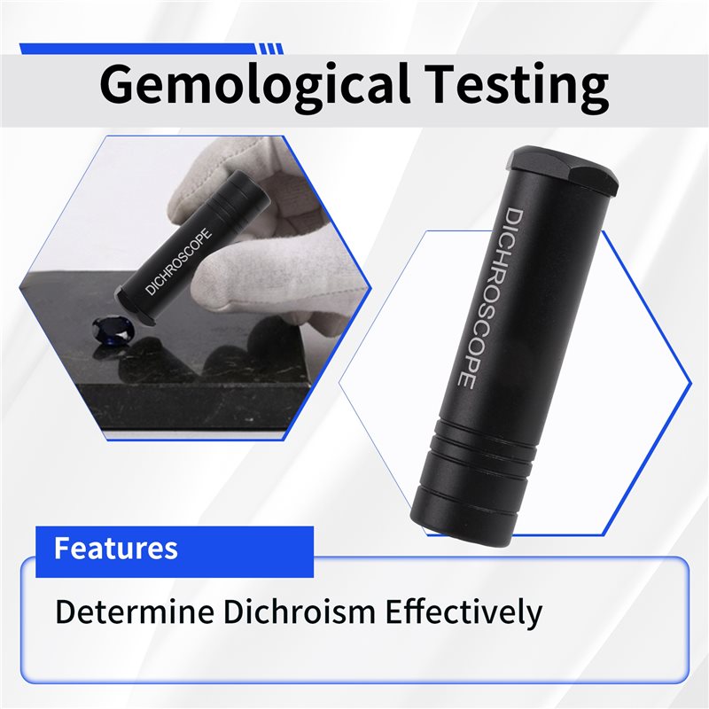 Edelstein-Kalzit-Dichroskop, T – Spectroscope Handheld Bewertung und Preis